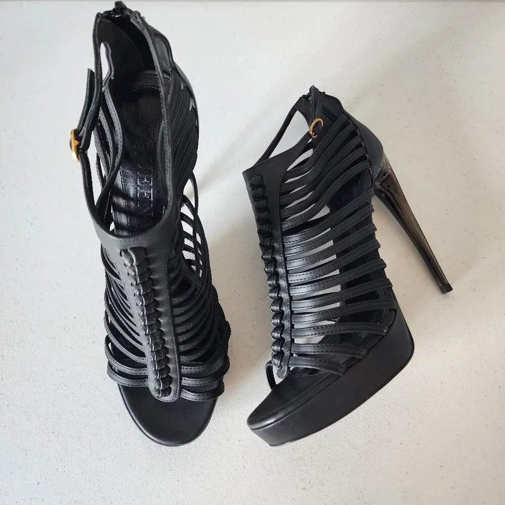 Alexander McQueen Platform Sandals "EUC" - Picture 15 of 16